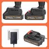  Mini Chainsaw Battery Replacement, 21V Max 2000Mah Rechargeable Battery, 