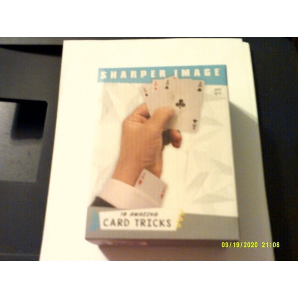 SHARPER IMAGE 19 AMAZING CARD TRICKS