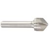 Morse Cutting Tools 56135 Chatterless Countersinks, Solid Carbide, Bright Finish, 60 Degree Split Point, 6 Flutes, 3/4" Size