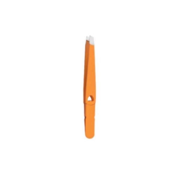 [RGM2N705]Eyebrow Tweezers Orange C 1p Cleaning Products Eye Care Tweezers