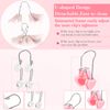 7 Pieces Nose Up Lifting Shaper Clips Set Nose Bridge Slimming Tool Silicone Nose Lifter Beauty Clip Tools for Wide Nose, Low Nose, Curved Nose, Big Nose