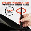 AntennaMastsRus - The Original 6 3/4 INCH is Compatible with GMC Sierra 2500 (2020-2025) - Car Wash Proof Short Rubber Antenna - Reception Guaranteed - German Engineered - Internal Copper Coil
