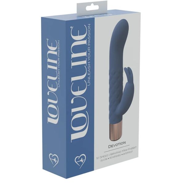 LoveLine Devotion Mini-Rabbit Blue/Grey LOVU019BLU