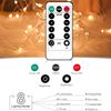 Lainin String Light 13FT 96LED USB Powered Curtain Light 16 Butterflies Strings 8 Mode Fairy Light Strip for Party Indoor Outdoor Room Garden Wall Wedding Christmas Xmas Decorations (Purple)