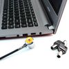 RUBAN Notebook Lock and Security Cable (PC/Laptop) Two Keys 6.6 Foot (Black)