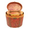 Punch Studio Storage Boxes Set of 2 with Holder (Marble Pattern) Small 50667 N