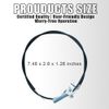 Lakeyulystore 290-023 Universal Throttle Control Cable 53 5/8" Length - Side Mount Replacement
