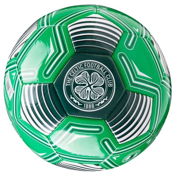 Celtic F.C. Football Soccer Ball for Adults Teenagers Kids Training Football Size 3, 4 or 5 - Celtic Merchandise (Green Logo, Size 4)