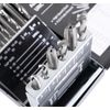 Accusize Industrial Tools 18 Pc H.S.S. Tap and Drill Set, U.N.C., 0001-0040