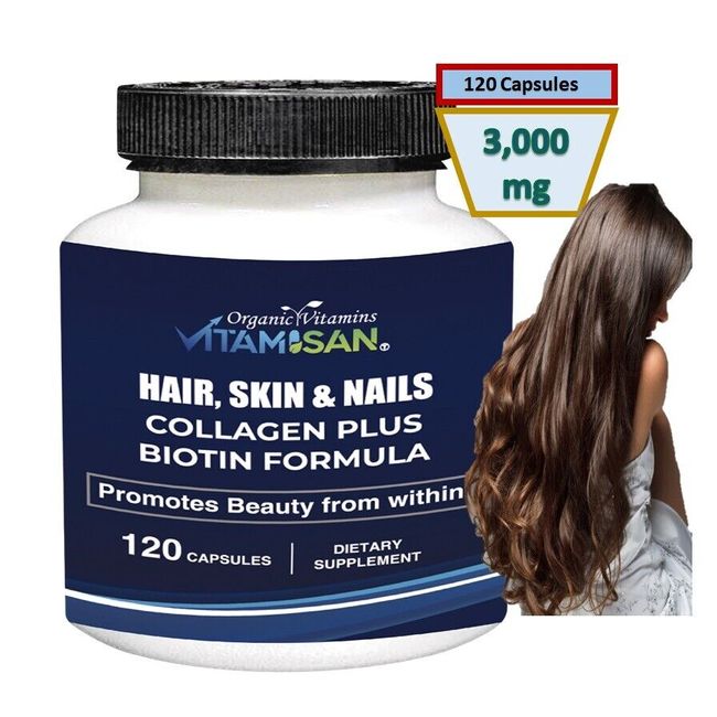 women & Men's Hair Growth Supplement, Prevent Hair Loss & Grow Hair Beard