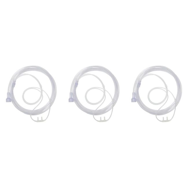 3 pack Medline SuperSoft Adult Nasal Cannula HCSU4514S