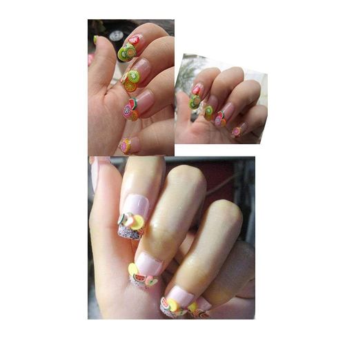 Caldo ragazza 100 pcs/set 3d nail art canne Stick Rods argilla polimerica Adesivi per decorazione unghie per Gel UV acrilico Manicure Set