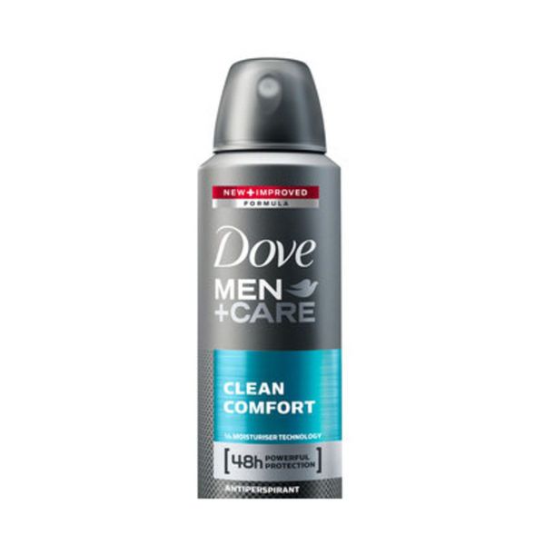 Dove Men Deodorant Sprey Clean Comfort 150 Ml