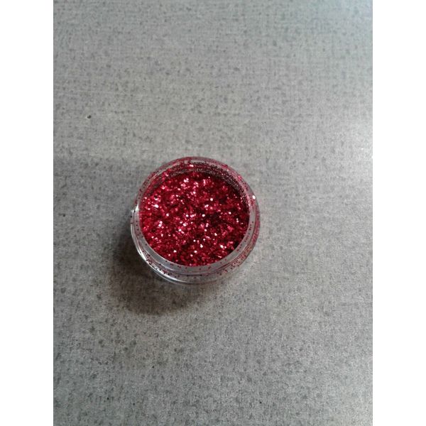 Face Body Glitter Party Makeup Red