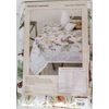 Printed Fabric Tablecloth, 52"x70" Oblong(4-6 ppl) FALL EAVES,ABSTRACT AUTUMN,BM