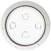 Beckson DP80-W-C Screw-Out Deck Plate, 1 Pack, 8''