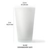 CafePress Bites Pint Glass, 16 oz. Drinking Glass