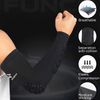 HOPEFORTH Pads Arm Forearm Elbow Sleeve Compression Protective Support Single
