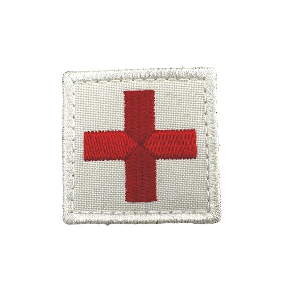 First Aider Medic Embroidered Airsoft Paintball Cosplay Patch