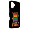 Powered by Pride Colorful Rainbow Battery Case for iPhone 16