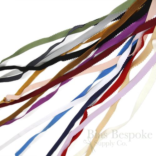 12 Yards of LYRA 17 Picot-Edge Plush Lingerie Elastic, Cream, Made in Italy
