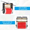 PATIKIL Archery Bowstring Serving Thread Jig 131 Yard/120 Meter Diameter 0.02"/0.4mm Bowstring Thread Peep Sight Knock Compound Recurve Bow Red