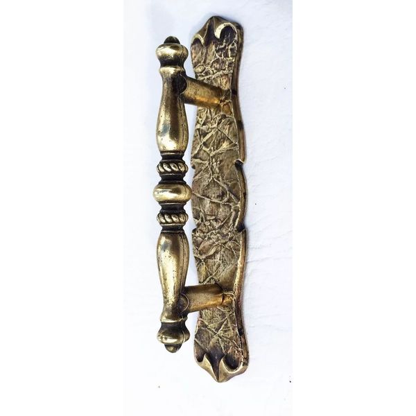 70’s MCM Mid Century Modern Brass Drawer Pull Cabinet Handle 3"centers