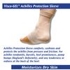 PediFix Visco-gel Achilles Protection Sleeve,White Large