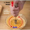 Stainless Steel Manual Egg Beater Kitchen Tool