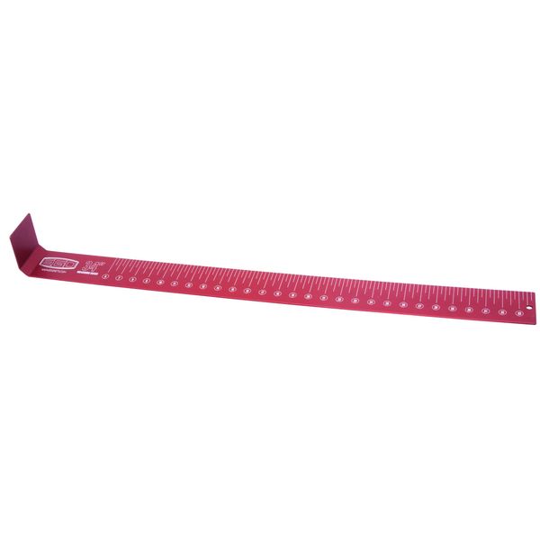 Ego Measuring Board, Fishing Tape Measure, Durable Ruler, Laser Etched, Anodized Aluminum, Corrosion Resistant, 3 Sizes