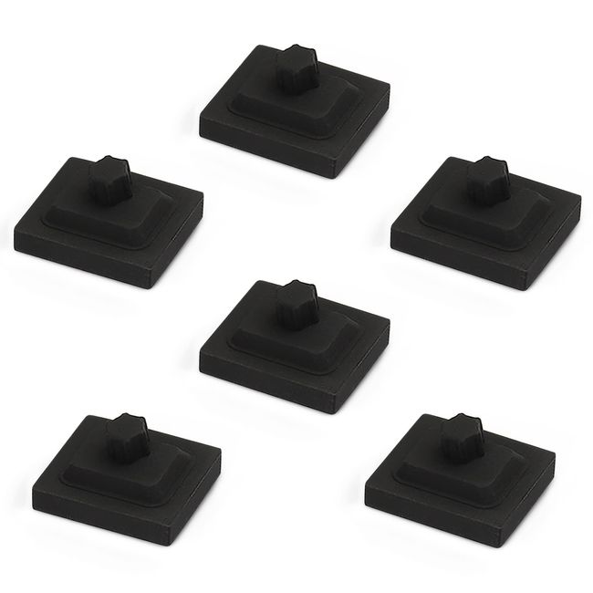 826885 Stove Grate Rubber Feet Replacement for Wolf CG Series Gas Cooktop Range Burner Grate Pad Rubber Support Bumpers Parts, Fit for Wolf Cooktop CG304T/S CG304P/S CG365P/S CG365T/S (6 Pack)