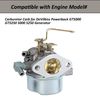 Carburetor Carb Replacement Fits for DeVilbiss Powerback GT5000 GT5250 5000 5250 Generator