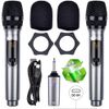Professional 10Channel UHF Wireless Dual Microphone Cordless Handheld Mic System