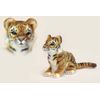 Sumatran Tiger Cub Plush Soft Toy by Hansa. 28cmL. 6680