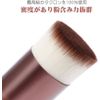 DUcare Makeup Brush Set 2 Makeup Sponges + 2 Puffs Foundation Brushes 5 Piece Face Brush Top Type Premium Taklon Makeup Tool Set Easy to Draw White