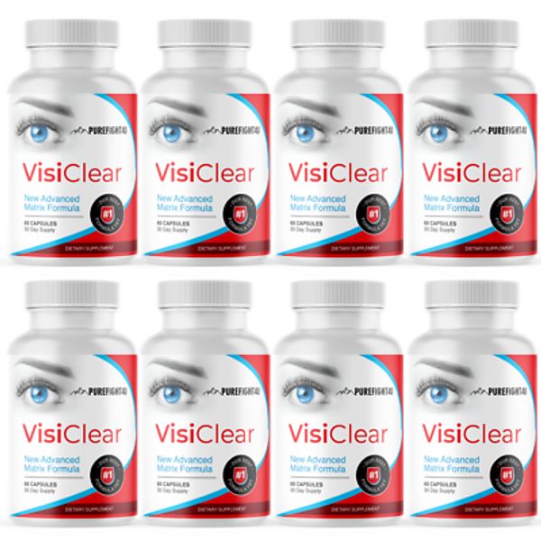 VisiClear Capsules, Advanced Eye Health Formula-8 Bottles