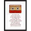Talking Heads This Must Be The Place Lyrics - Unframed Print