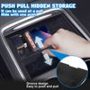 3 x Center Console Armrest Tray Organizer Container Drawer for Tesla Model Y / 3