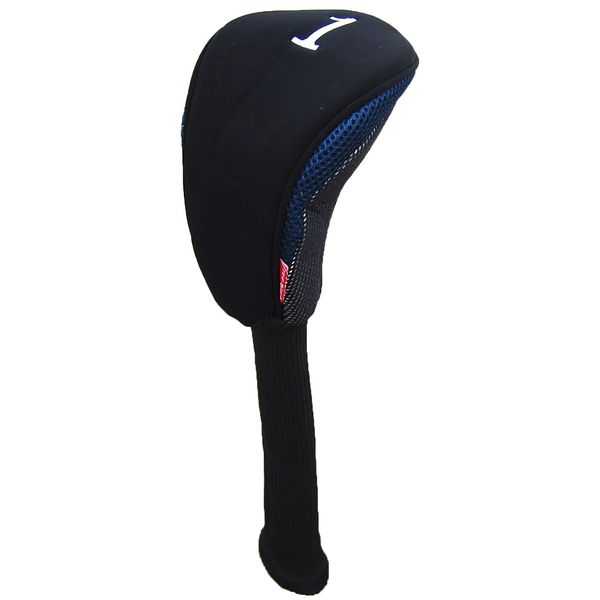 LEZAX TOHC-6221 NV TEE-OFF Headcover for Driver (450cc Compatible) Navy