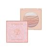 W7 Afterglow Blusher & Highlight Compact - Pink & Gold Glowing Pressed Powder Compact