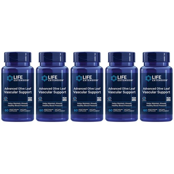 ADVANCED OLIVE LEAF VASCULAR BLOOD PRESSURE SUPPORT 300 Capsule  LIFE EXTENSION