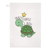 Crazy Turtle Boy Tea Towel Dish Cloth