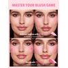 SHEGLAM Color Bloom Liquid Blush Makeup for Cheeks Matte Finish - Petal Talk