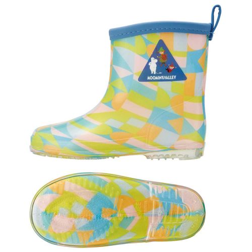 Skater RIBT16-A Rain Boots, Shoes, Children's Moomin, Anime with Reflective Tape, 6.3 inches (16 cm)