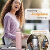 Be Still Pink Stainless Steel Water Bottle