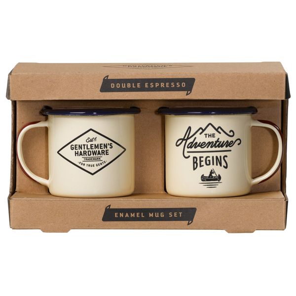Gentlemen's Hardware Enamel Espresso Set