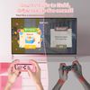 FASTSNAIL Grips Compatible with Switch Controller&OLED Model for JoyCon, Wear-resistant Handle Kit for Switch Controller&OLED Model for JoyCons, 2 Pack with 6 Thumb Grips (Matte Pink)