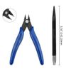 WMYCONGCONG 24 PCS Gundam Model Kits Modeler Basic Tool Set for Model Building Fixing and Repairing