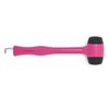 MOSCATELLI Multi-Purpose Camping Hammer, Robust and Ergonomic with Hook for Removing Peg - Fuchsia