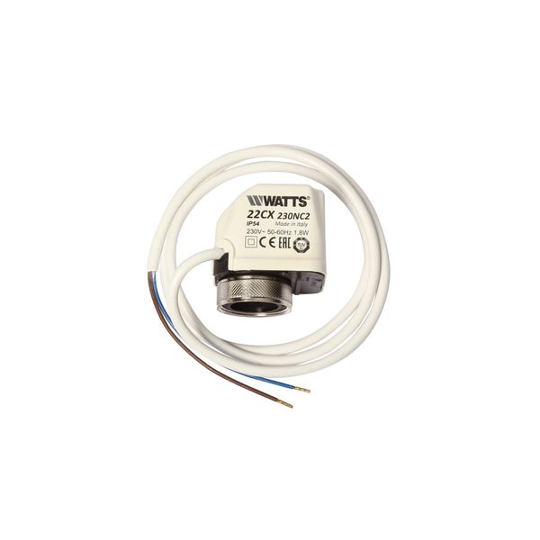 Watts Actuator Electric Thermal Drive, 22CX230NC2, 230 V